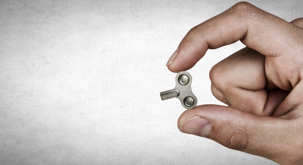 broken key